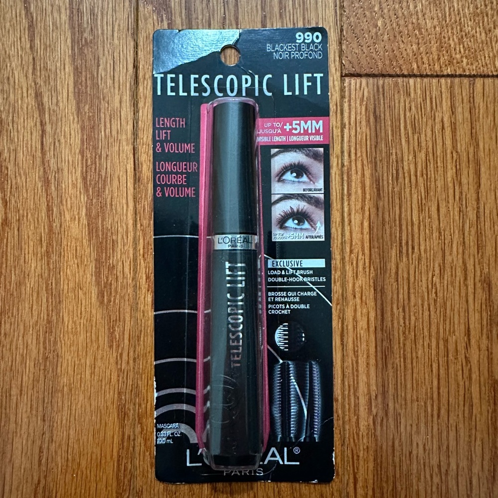L’Oreal Telescopic Lift mascara in Blackest Black